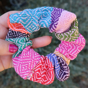 Handwoven Hair Scrunchie - Allsorts Fruit Tingles