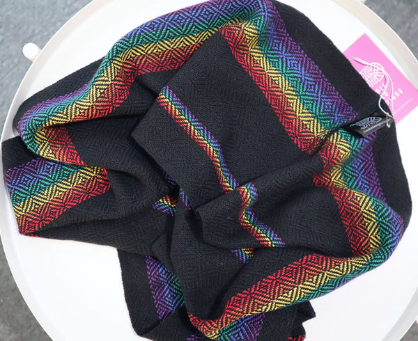 Handwoven Cotton Scarf - LGBTQIA+